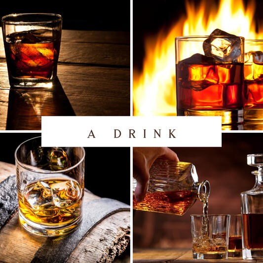 A collage of whiskey images